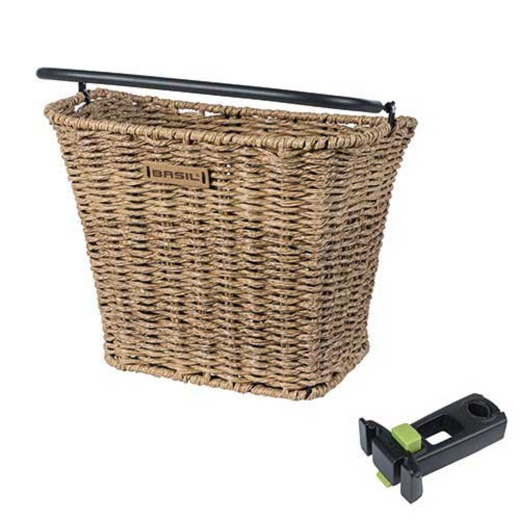 Mand Basil Bremen Rattan Look KF - Voorop Afneembaar Ahead Seagrass Mand Basil Bremen Rattan Look KF - Voorop Afneembaar Ahead Seagrass